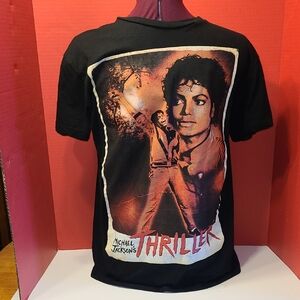 Black 2021  MICHAEL JACKSON Thriller Graphic T-Shirt